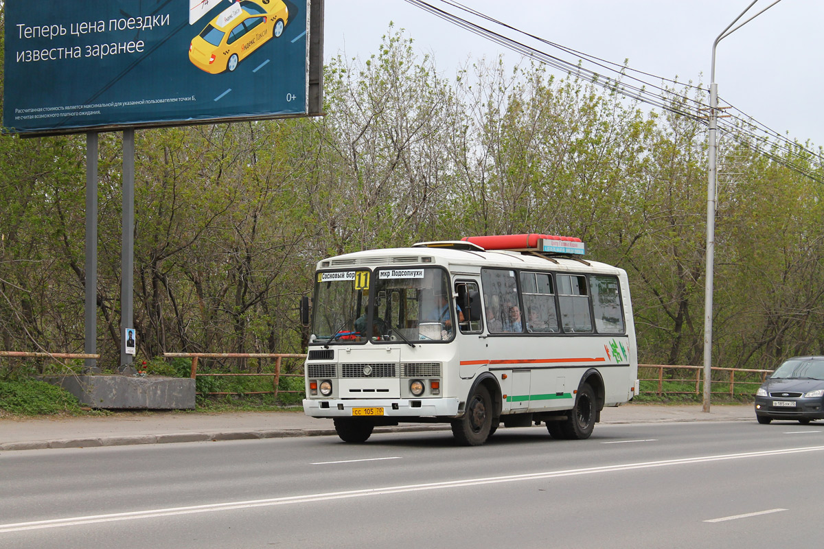 Томская область, ПАЗ-32054 № СС 105 70