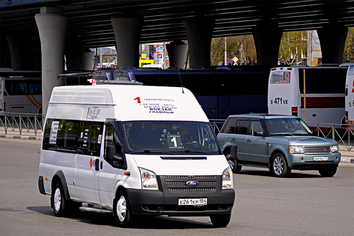 Новосибирская область, Автодом (Ford Transit) № Е 261 КР 154