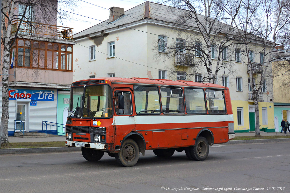 Хабаровский край, ПАЗ-3206-60 № В 498 АХ 27