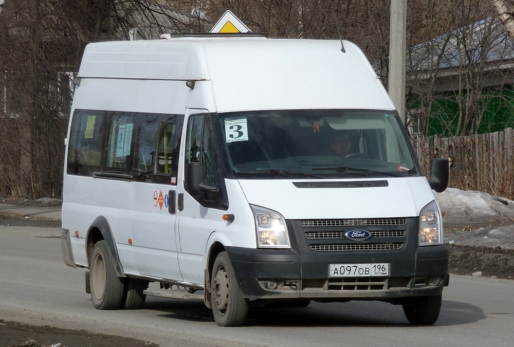 Свердловская область, Нижегородец-222709  (Ford Transit) № А 097 ОВ 196