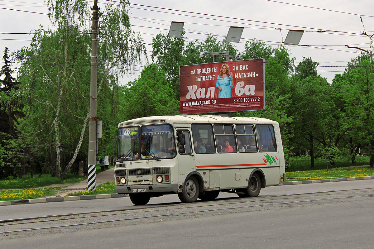 Ульяновская область, ПАЗ-32054 № Е 631 СМ 21