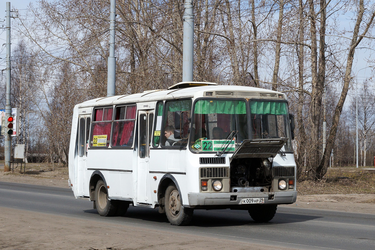 Архангельская область, ПАЗ-32054 № К 009 НР 29