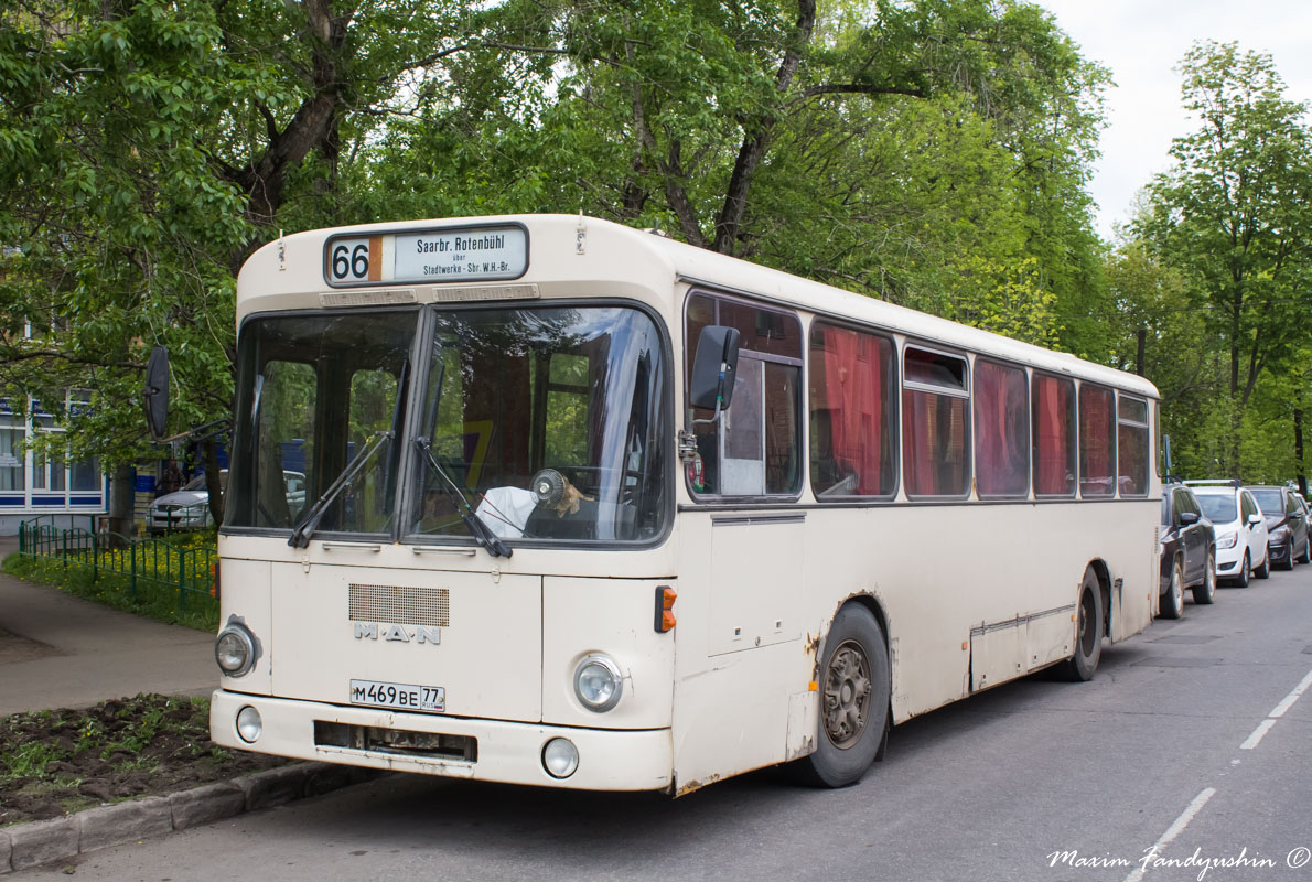 Москва, MAN 192 SL200 № М 469 ВЕ 77