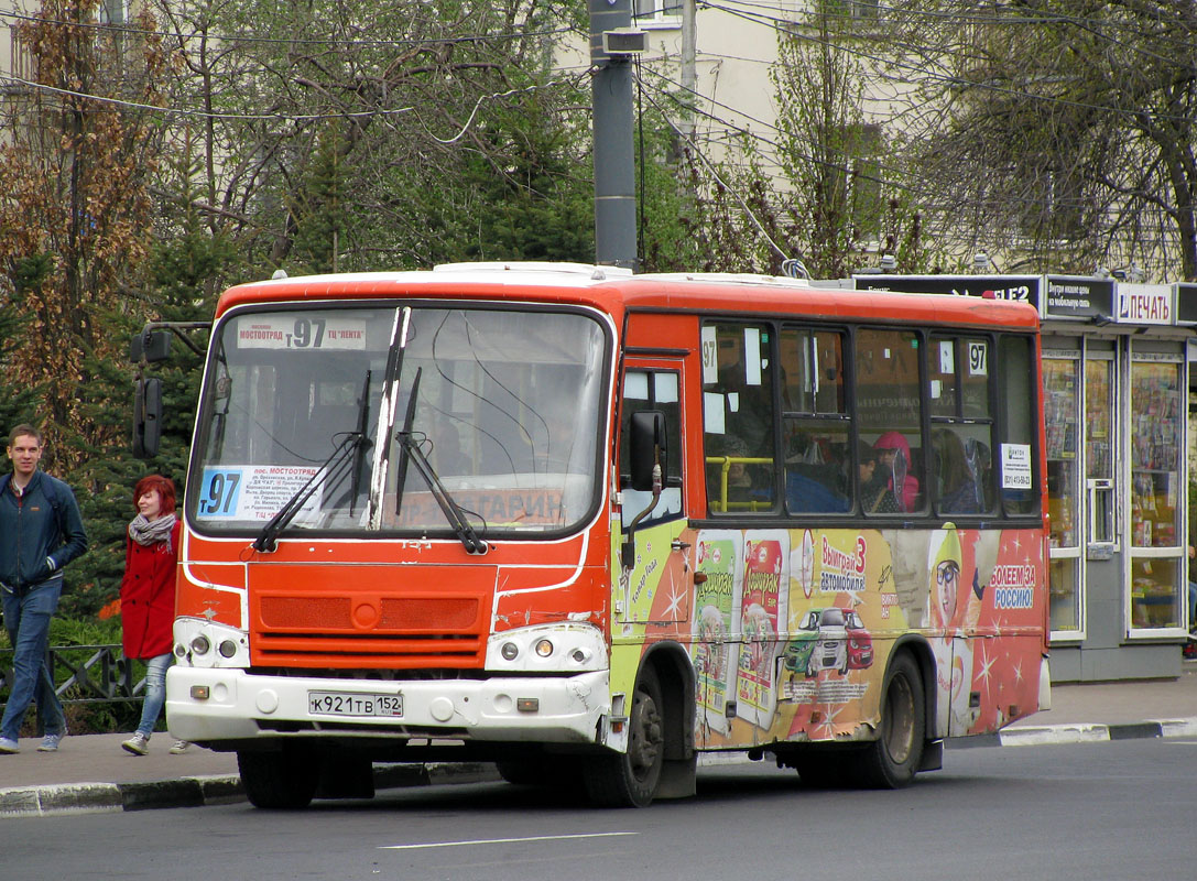 Нижегородская область, ПАЗ-320402-05 № К 921 ТВ 152