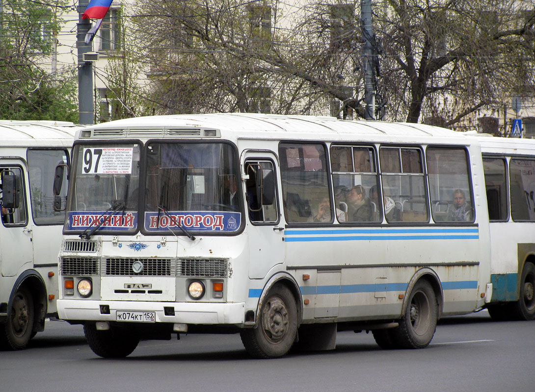 Нижегородская область, ПАЗ-32054 № К 074 КТ 152