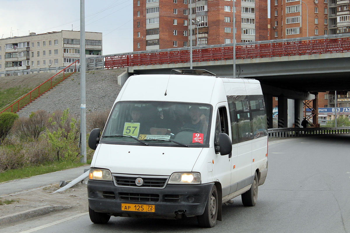 Тюменская область, FIAT Ducato 244 CSMMC-RLL, -RTL № АР 125 72