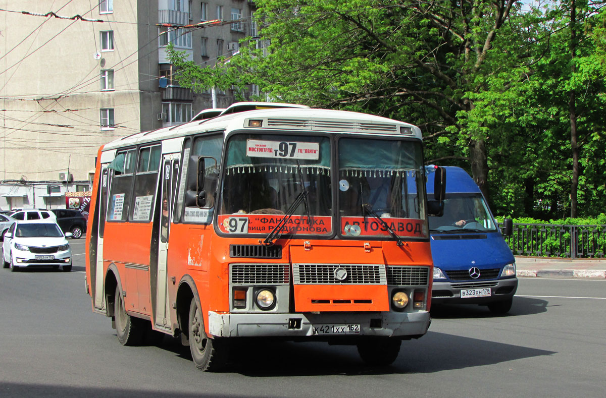 Нижегородская область, ПАЗ-32054 № К 421 ХХ 152