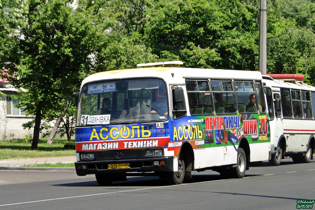 Черкасская область, Богдан А091 № А98 — Фото — Автобусный транспорт