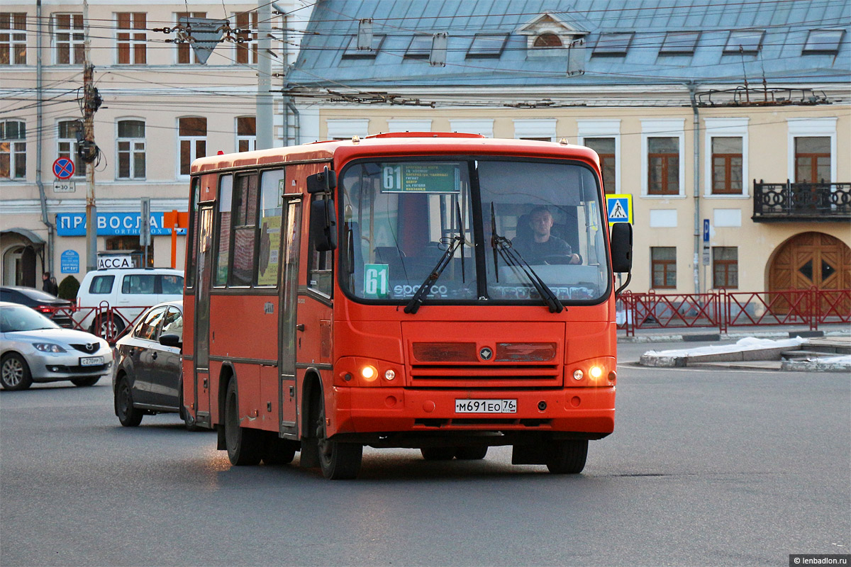 Ярославская область, ПАЗ-320402-05 № М 691 ЕО 76