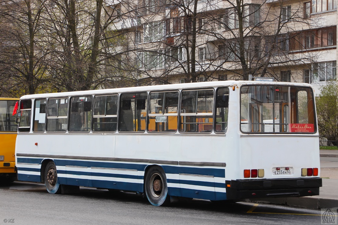 Novgorod region, Ikarus 263.01 # Е 255 ЕН 53; Saint Petersburg — 3rd St. Petersburg parade of retro-transport, 21 May 2017