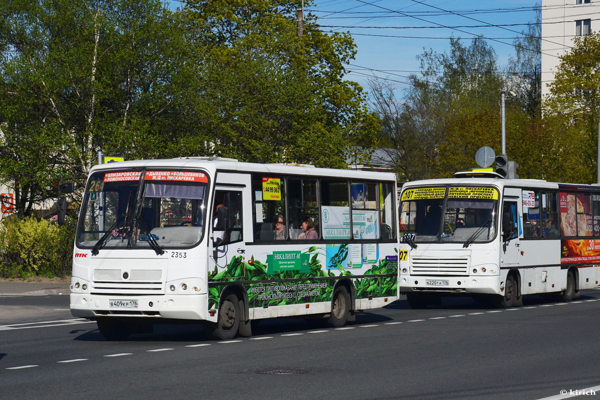 Санкт-Петербург, ПАЗ-320402-05 № n353