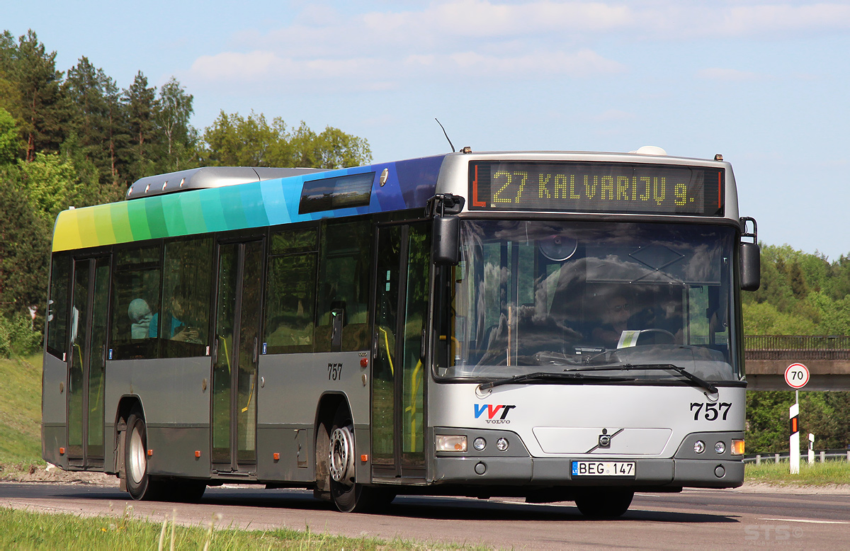 Литва, Volvo 7700 № 757