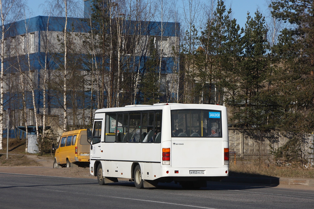 Ленинградская область, ПАЗ-320402-05 № В 953 УС 47