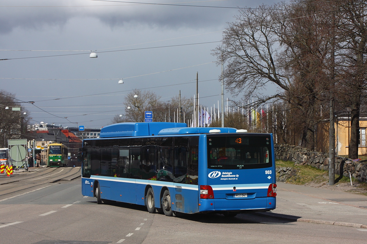 Финляндия, MAN A26 Lion's City LL NL313-15 CNG № 903