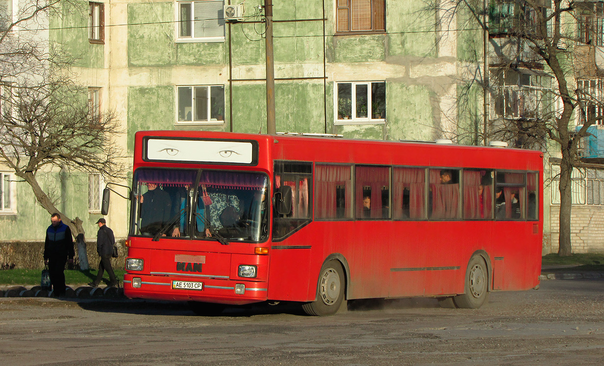 Днепропетровская область, MAN 791 SL202 № AE 5103 CP