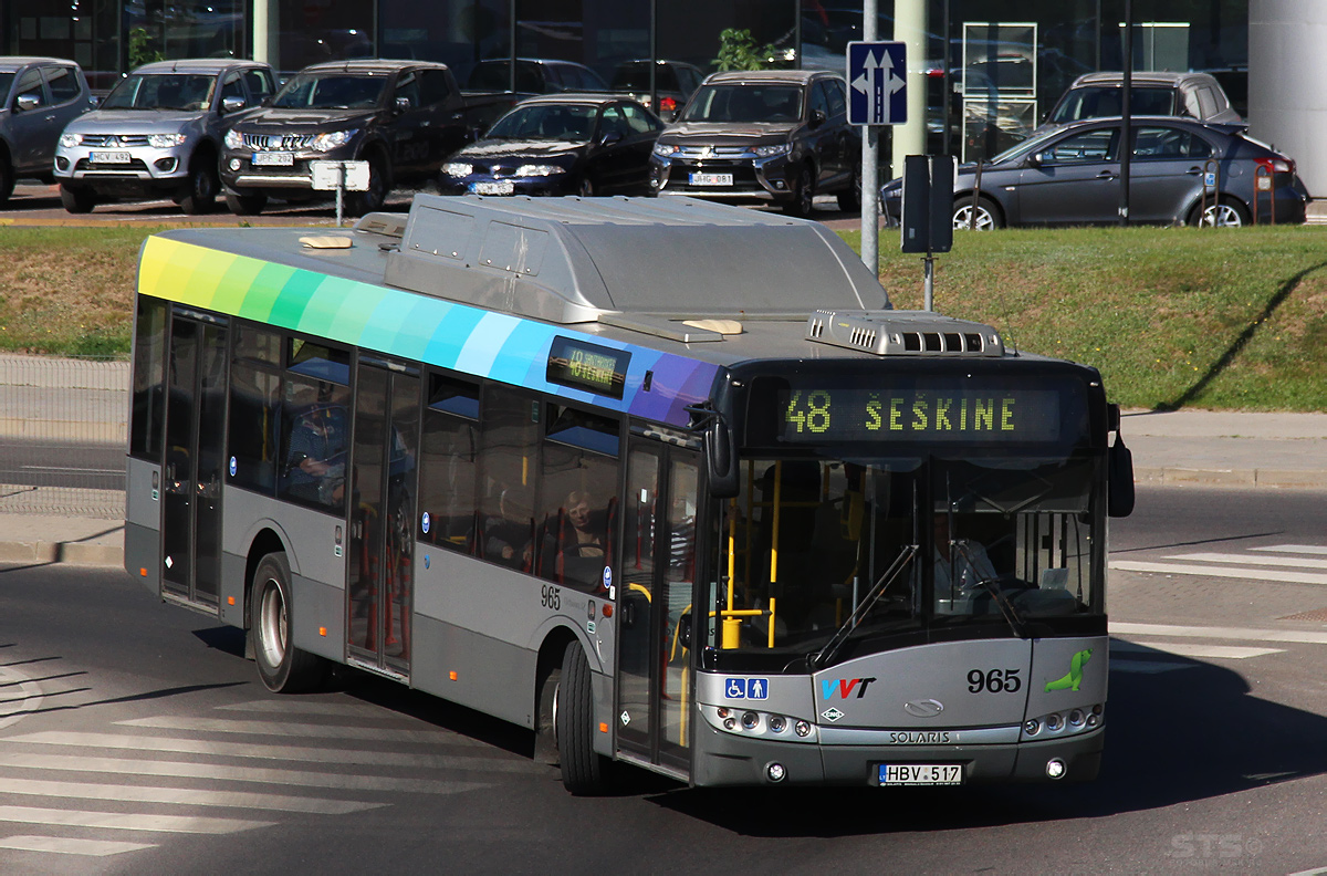 Литва, Solaris Urbino III 12 CNG № 965