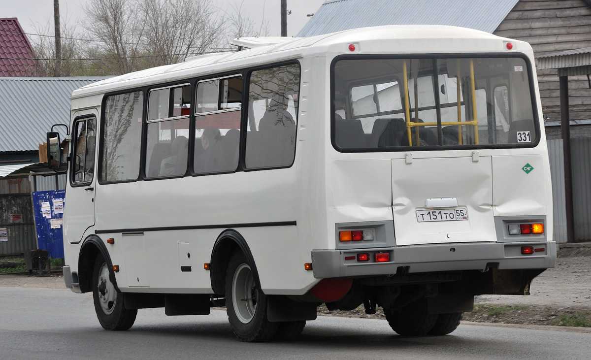 Омская область, ПАЗ-32054 № Т 151 ТО 55