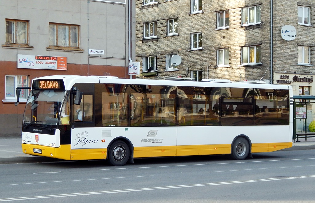 Латвия, VDL Berkhof Ambassador 180 (Amoplant) № 2671