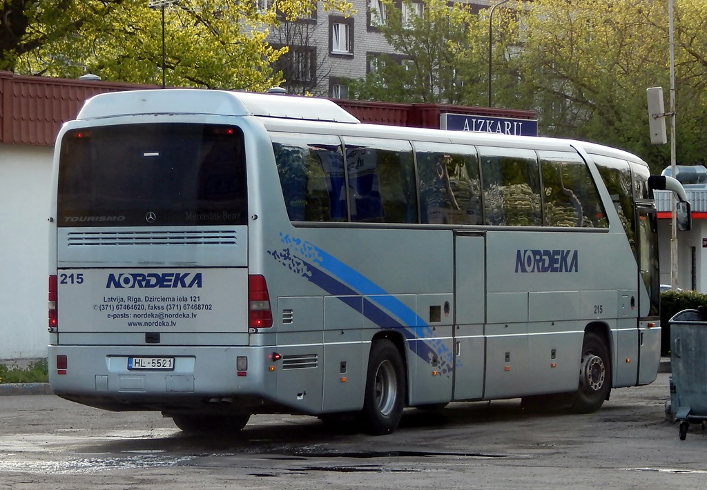 Латвия, Mercedes-Benz O350-15RHD Tourismo № 215