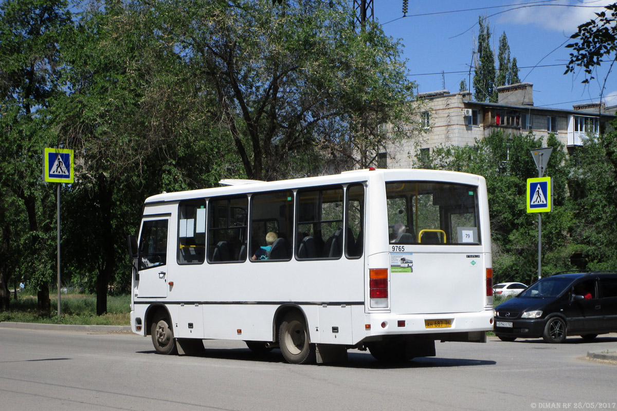 Волгоградская область, ПАЗ-320302-11 № 9765