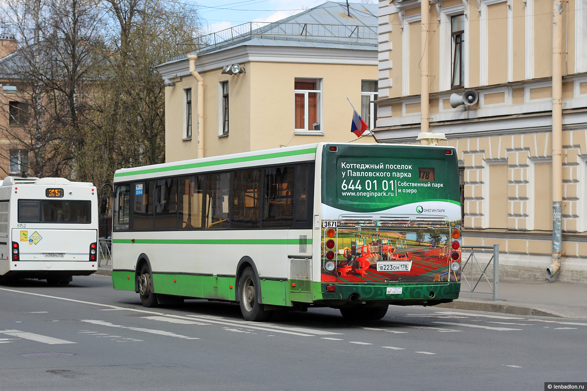 Санкт-Петербург, ЛиАЗ-5293.60 № 3671