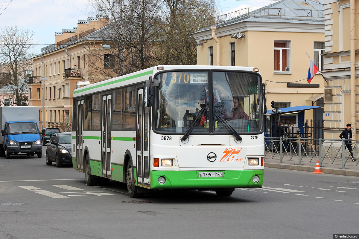 Санкт-Петербург, ЛиАЗ-5293.60 № 3679