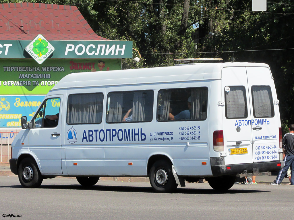 Днепропетровская область, Volkswagen LT35 № AE 0478 AA