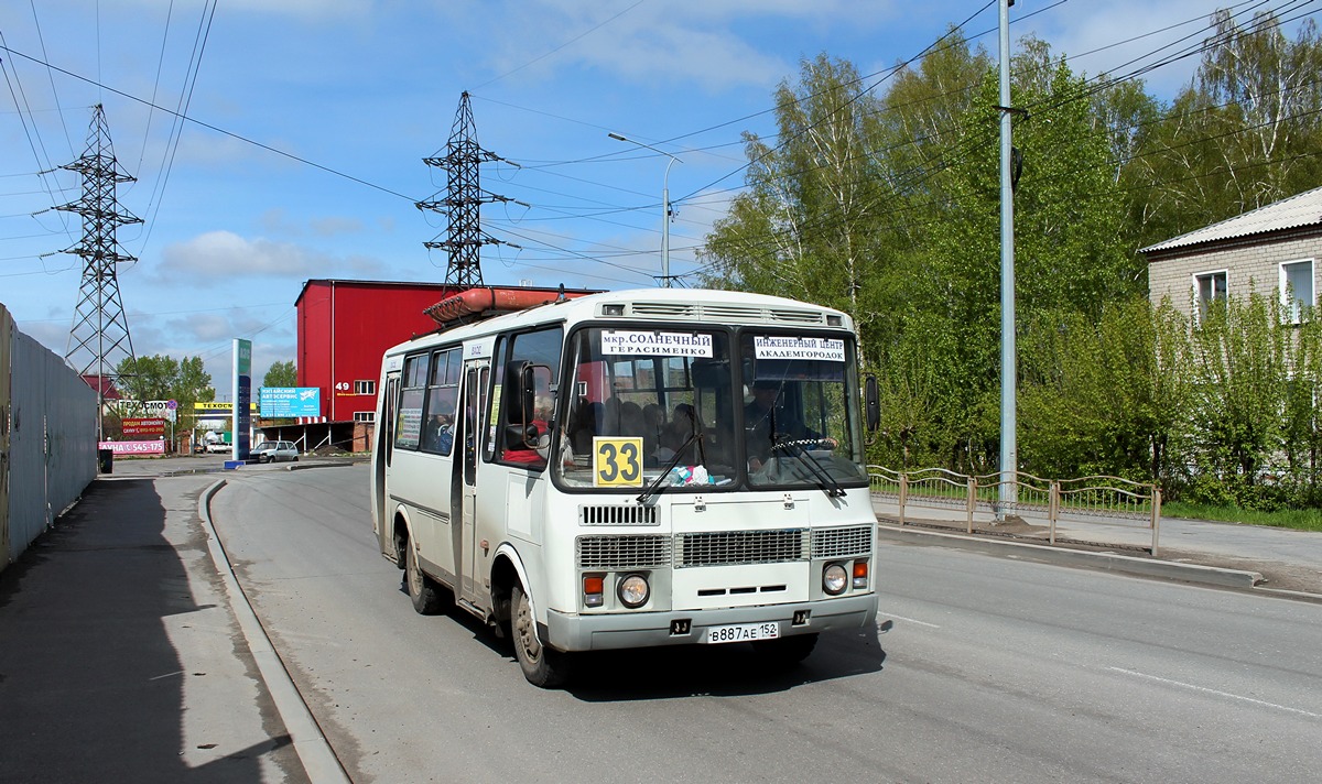 Томская область, ПАЗ-32054 № В 887 АЕ 152