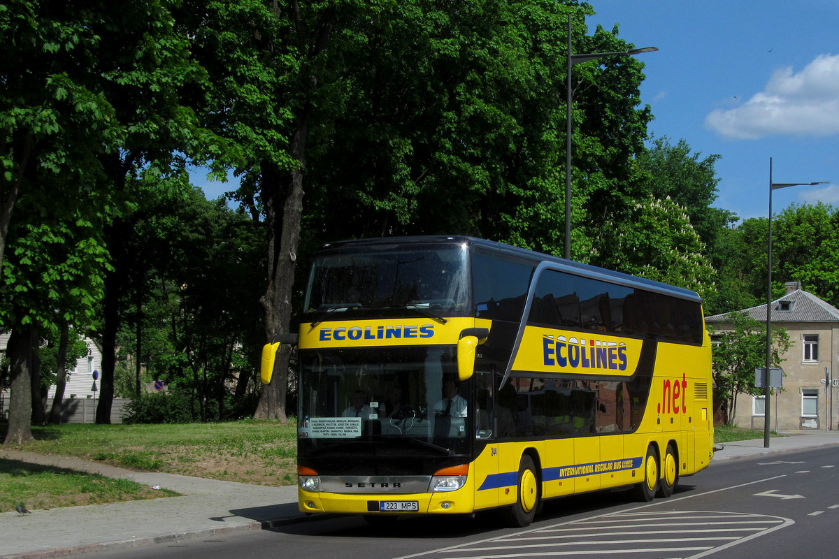 Эстония, Setra S431DT № 344