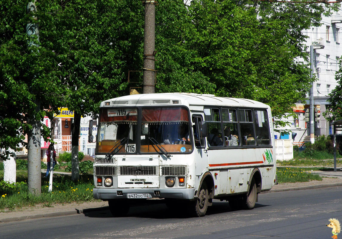 Нижегородская область, ПАЗ-32054 № В 432 ОС 152