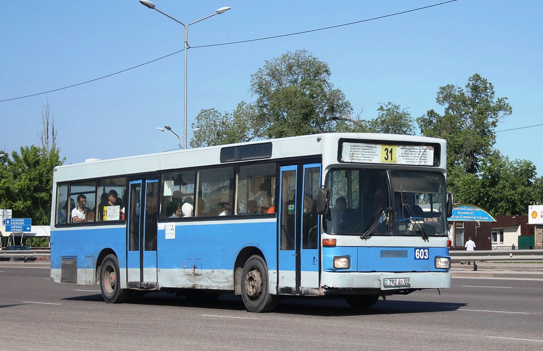 Алматы, MAN 791 SL202 № 603