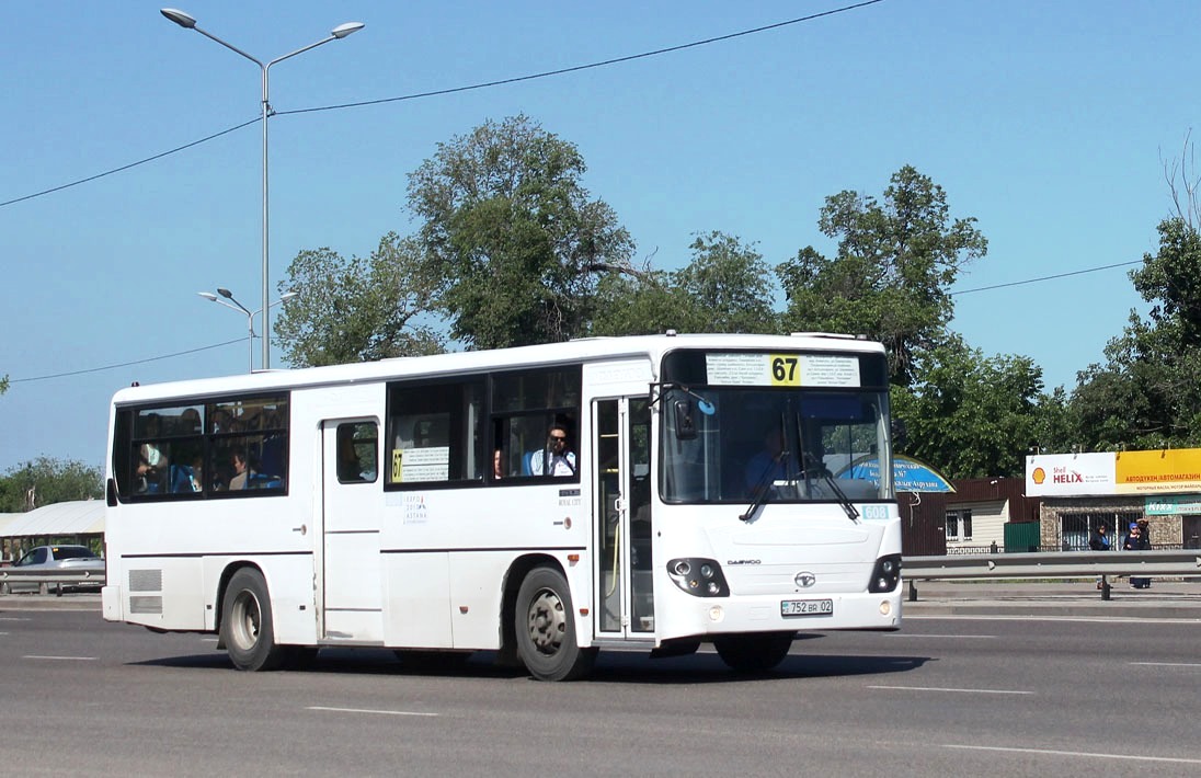 Алматы, Daewoo BS106 (СемАЗ) № 608