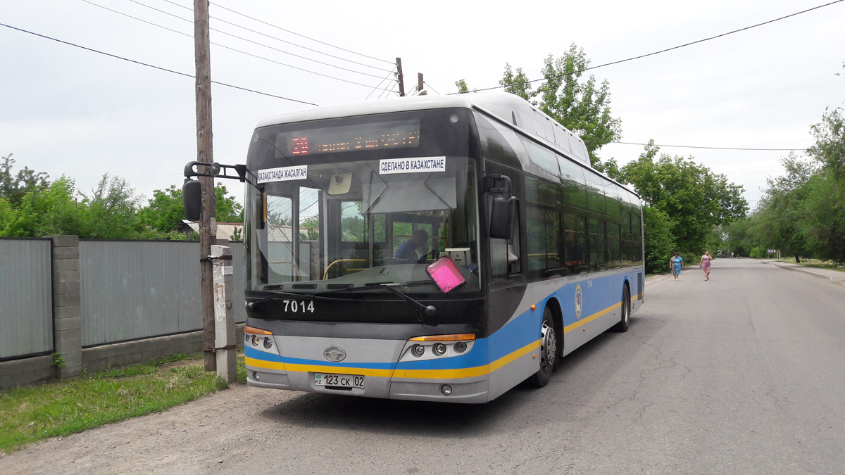 Алматы, Guilin Daewoo GDW6126CNG (СемАЗ) № 7014