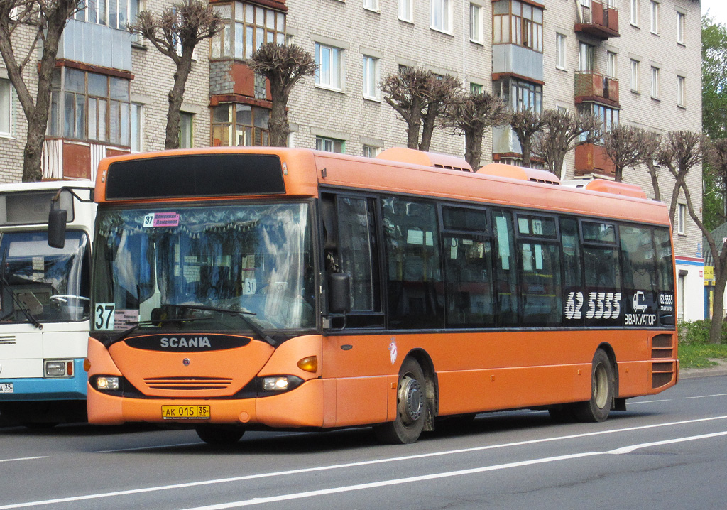 Вологодская область, Scania OmniLink I (Скания-Питер) № АК 015 35