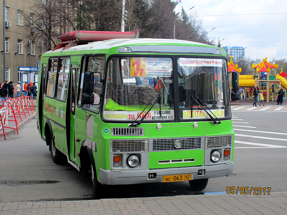 Кемеровская область - Кузбасс, ПАЗ-32054 № 30063