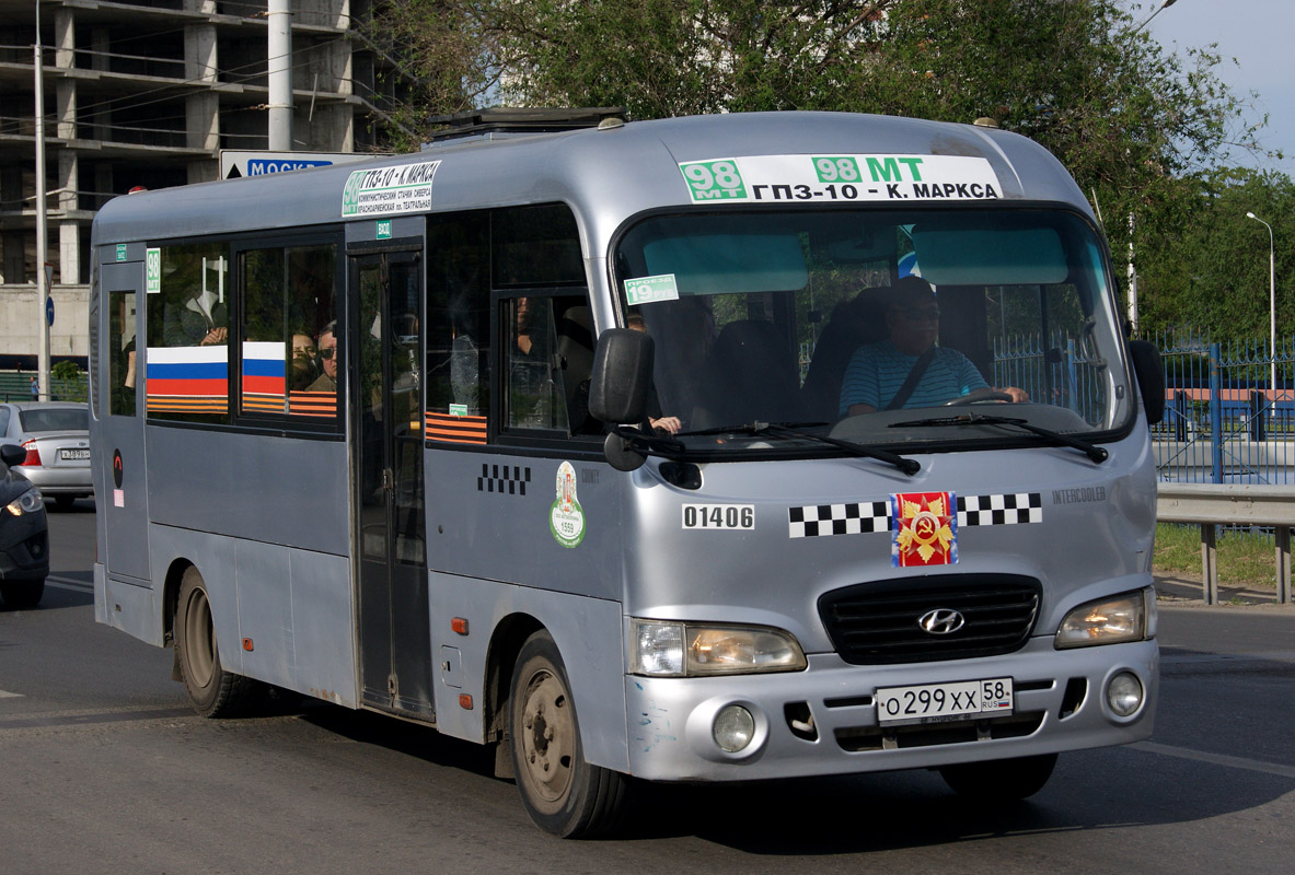 Ростовская область, Hyundai County LWB C11 (ТагАЗ) № 01406