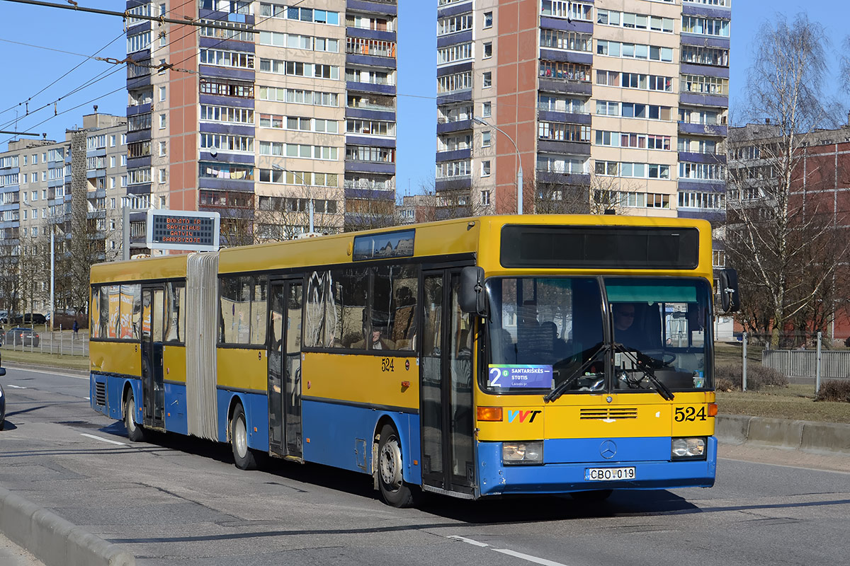 Литва, Mercedes-Benz O405G № 524