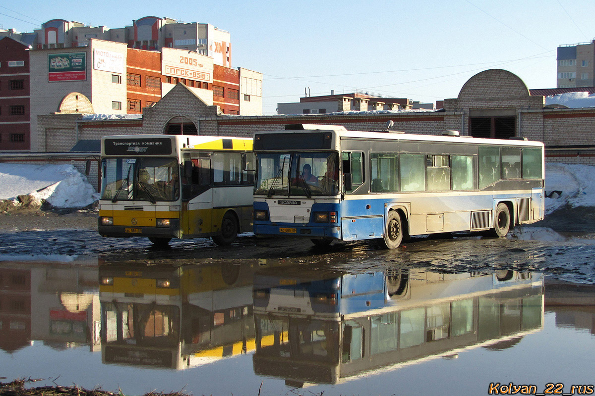 Алтайский край, Scania CN113CLL MaxCi № АО 885 22; Алтайский край — Разные фотографии