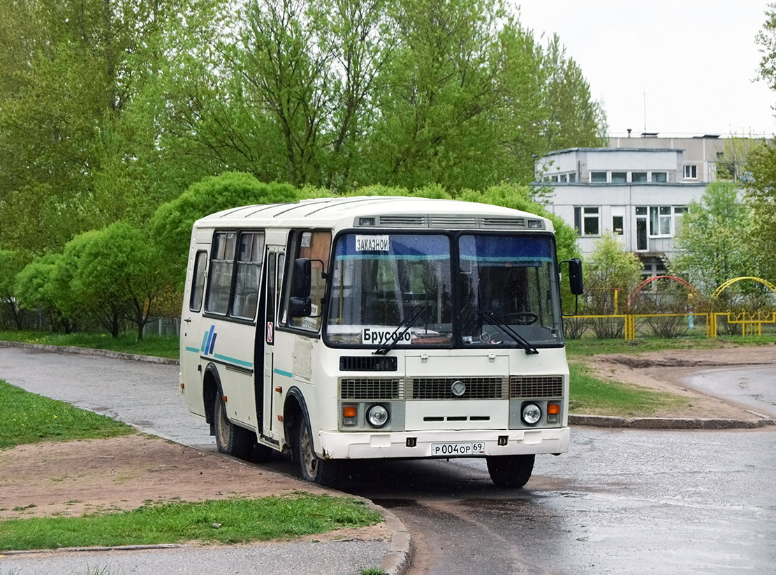 Тверская область, ПАЗ-32053 № Р 004 ОР 69