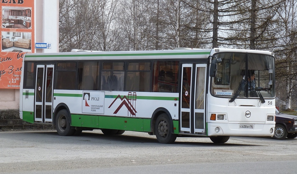 Obwód swierdłowski, LiAZ-5256.36-01 Nr 56