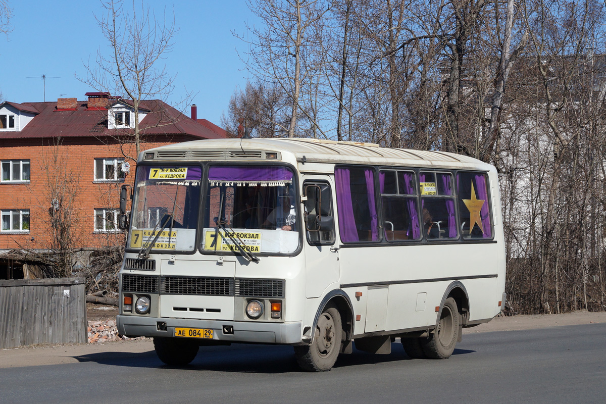 Архангельская область, ПАЗ-32054 № АЕ 084 29