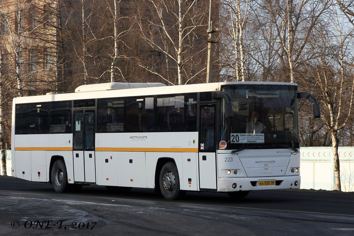 Московская область, ГолАЗ-525110-11 "Вояж" № 223