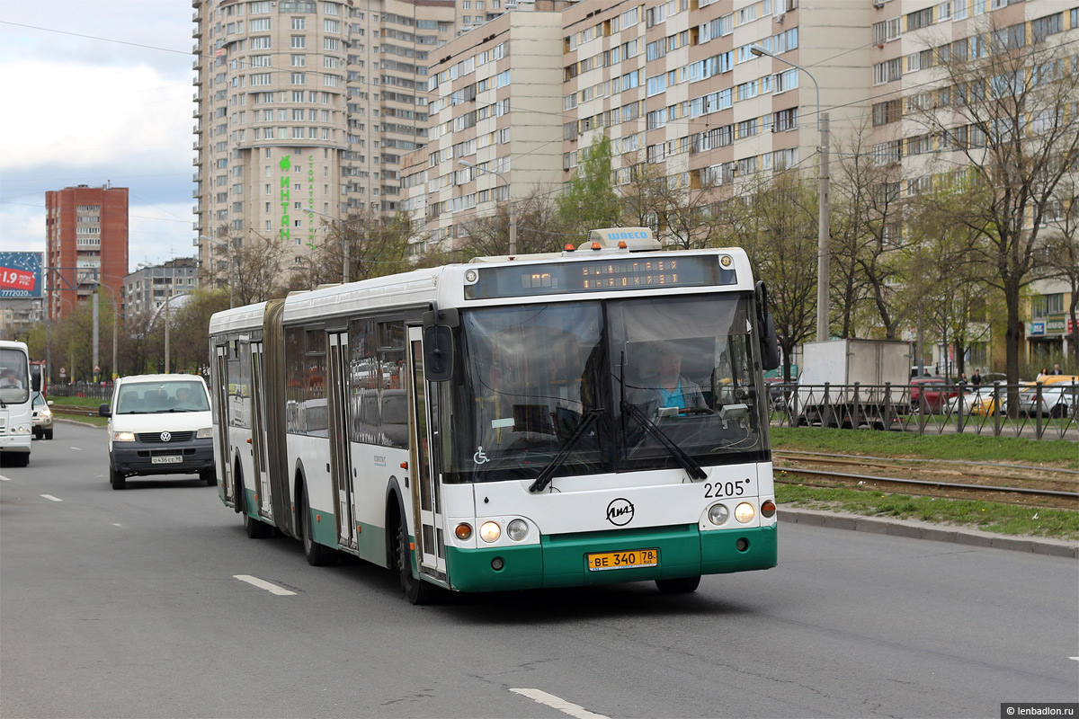 Санкт-Петербург, ЛиАЗ-6213.20 № 2205