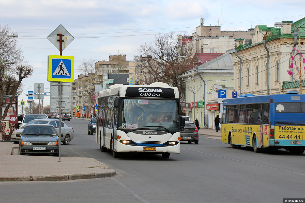 Vologda region, Scania OmniLink I (Scania-St.Petersburg) č. АК 272 35