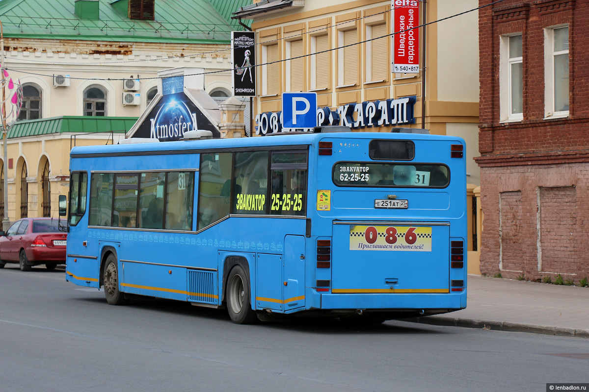 Вологодская область, Scania CN113CLL MaxCi № Е 251 АТ 35