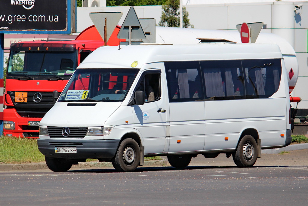 Одесская область, Mercedes-Benz Sprinter W903 312D № BH 7429 BE