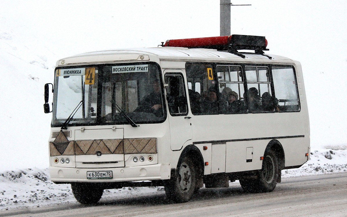 Томская область, ПАЗ-32054 № К 630 ЕМ 70