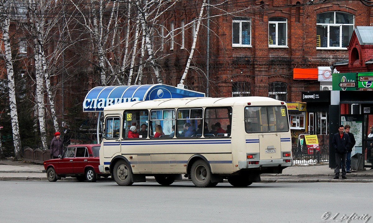 Томская область, ПАЗ-32054 № К 259 СХ 70