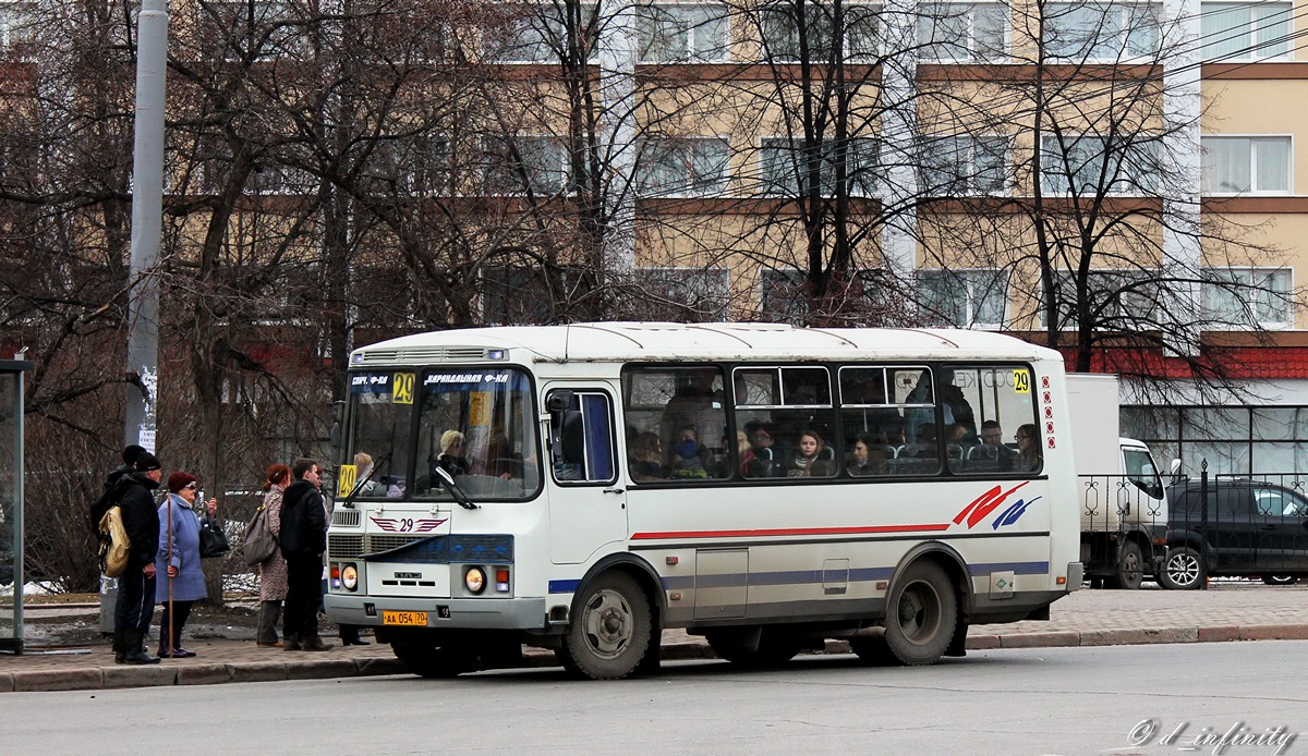 Томская область, ПАЗ-32054 № АА 054 70