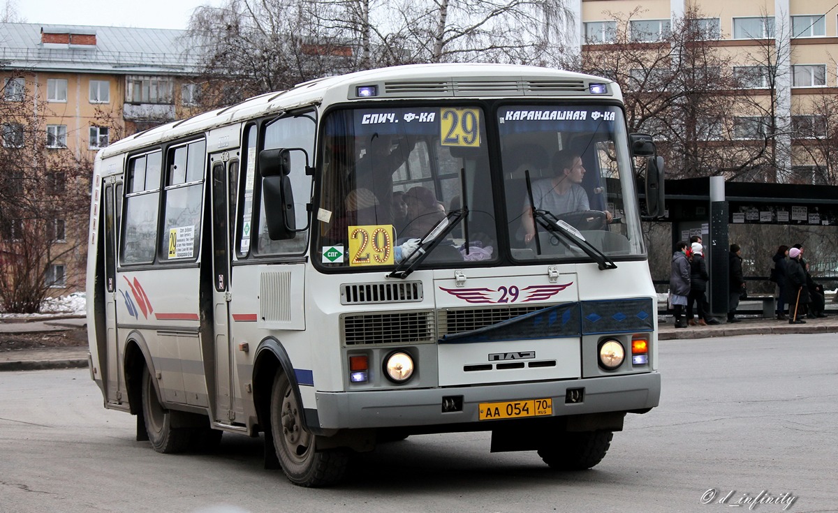 Томская область, ПАЗ-32054 № АА 054 70